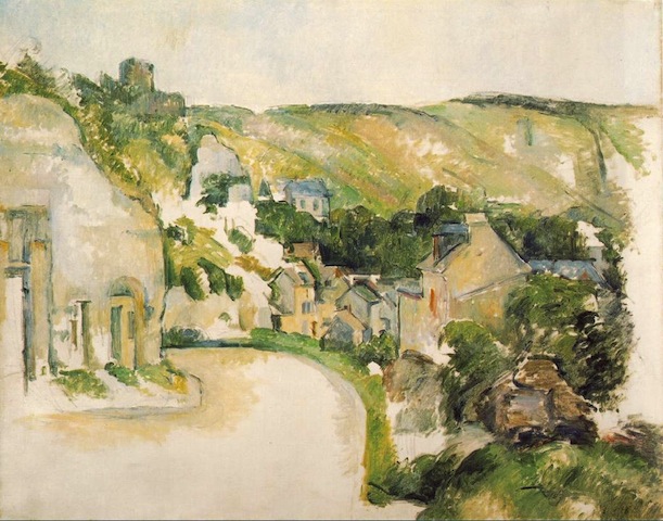 "Landscape at La Roche-Guyon" 1900-1906 [ibiblio.org]